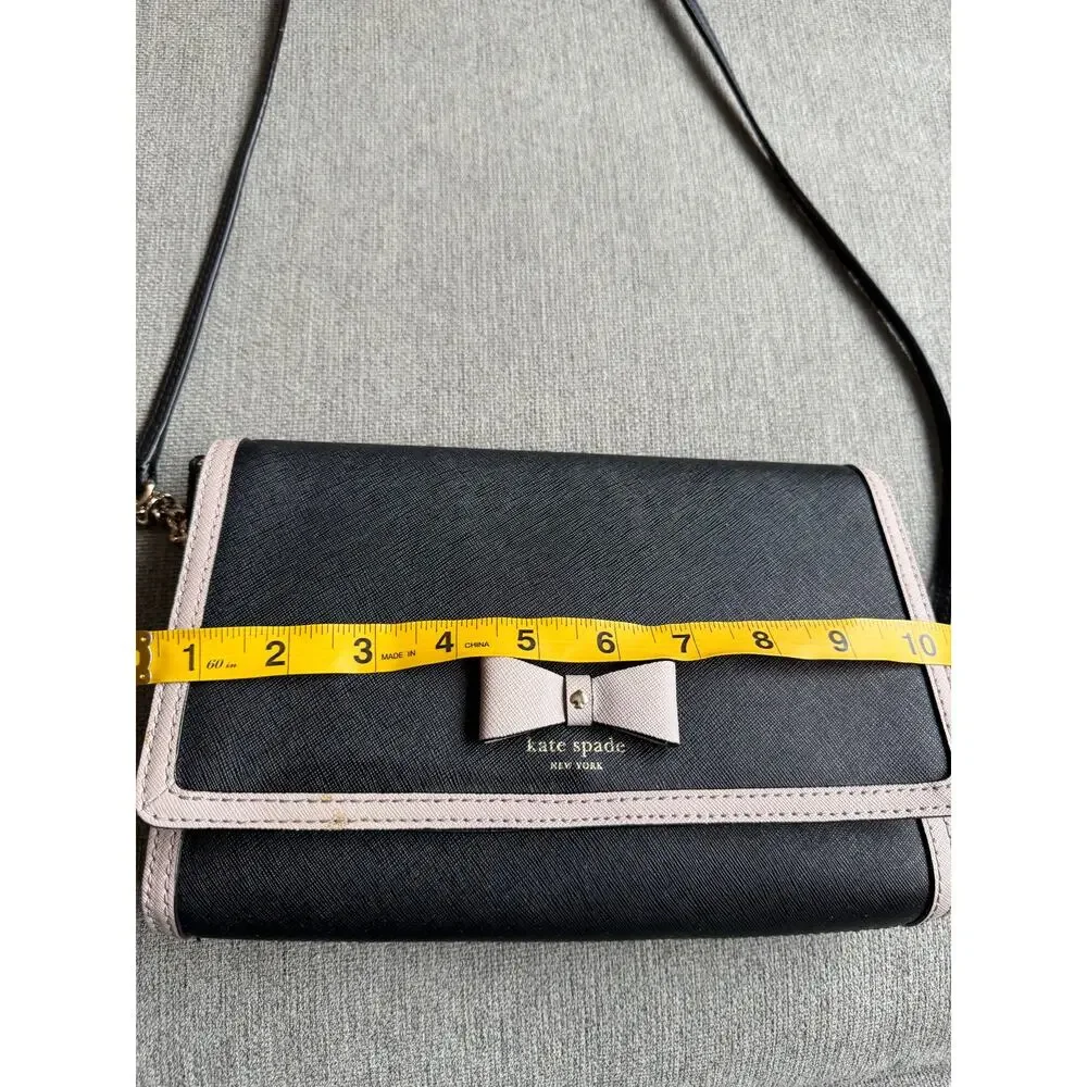 Kate Spade Hazel Court Alek Crossbody Bag Black Pink